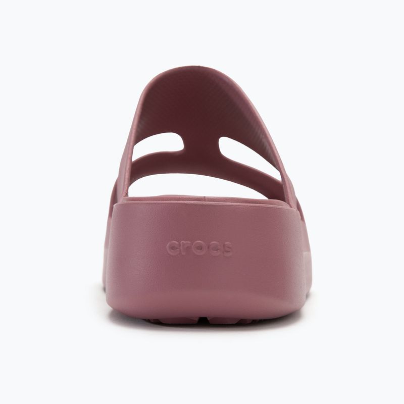 Női Crocs Gateway Platform H-Strap flip-flop cassis 6