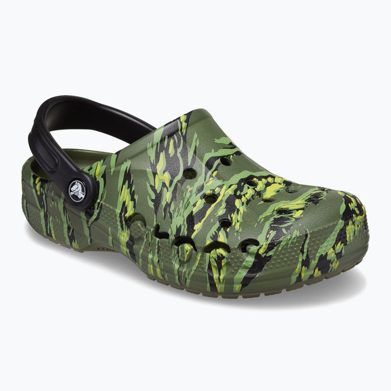 Crocs Baya Baya Seasonal Printed Clog tigris terepszínű flip-flopok 9