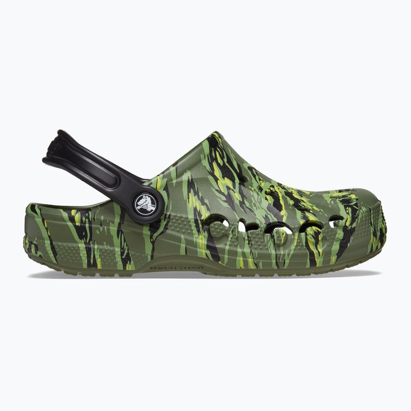 Crocs Baya Baya Seasonal Printed Clog tigris terepszínű flip-flopok 10