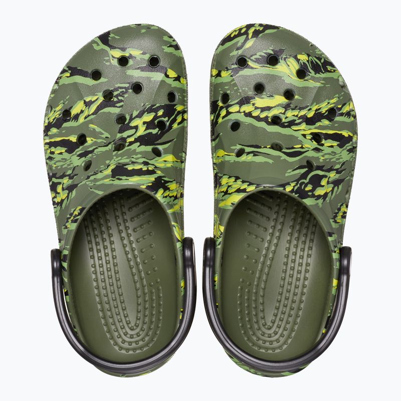Crocs Baya Baya Seasonal Printed Clog tigris terepszínű flip-flopok 12