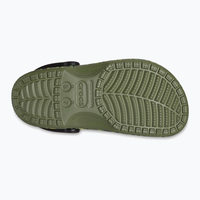 Crocs Baya Baya Seasonal Printed Clog tigris terepszínű flip-flopok 13