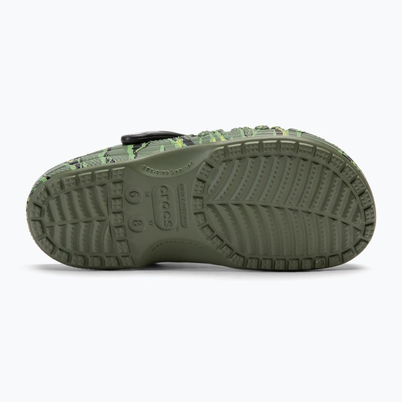 Crocs Baya Baya Seasonal Printed Clog tigris terepszínű flip-flopok 5