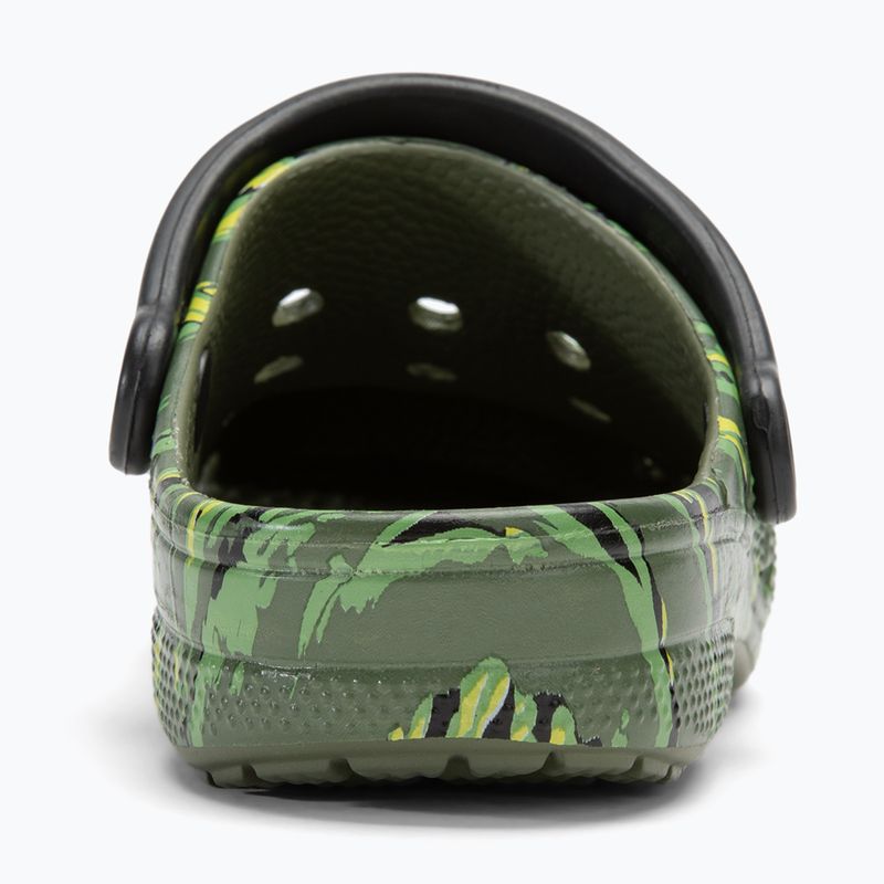 Crocs Baya Baya Seasonal Printed Clog tigris terepszínű flip-flopok 7