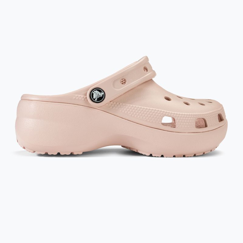 Papucs, női Crocs Classic Platform Clog quartz 3