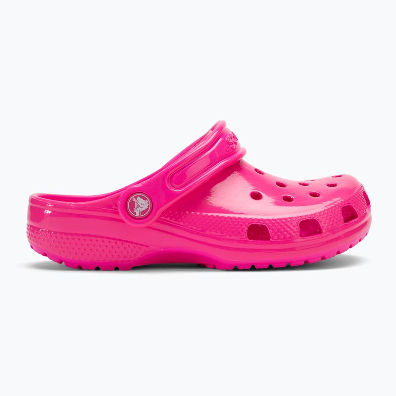 Crocs Classic Neon Highlighter Clog rózsaszín crush gyermek flip-flopok 3