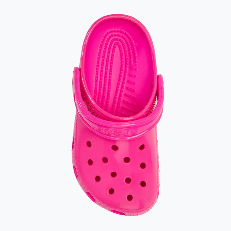 Crocs Classic Neon Highlighter Clog rózsaszín crush gyermek flip-flopok 6