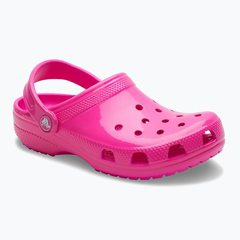 Crocs Classic Neon Highlighter Clog rózsaszín crush gyermek flip-flopok 9