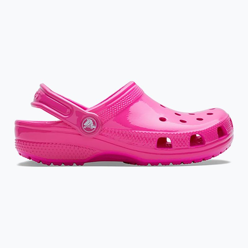 Crocs Classic Neon Highlighter Clog rózsaszín crush gyermek flip-flopok 10