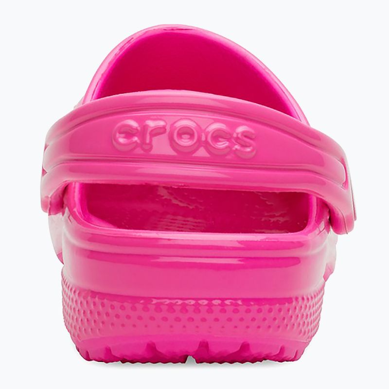 Crocs Classic Neon Highlighter Clog rózsaszín crush gyermek flip-flopok 12