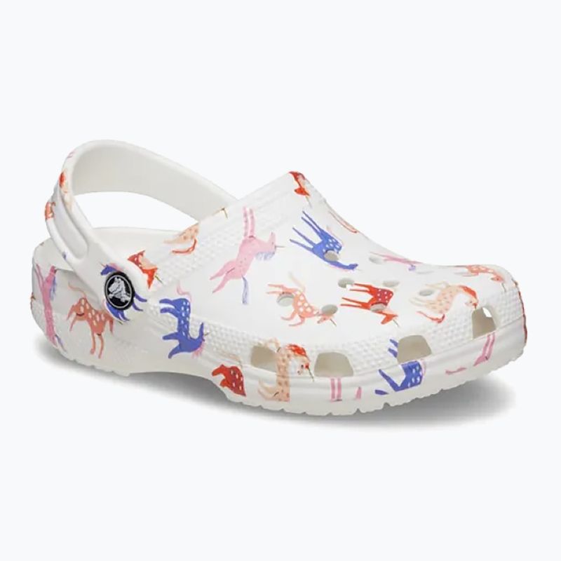 Crocs Classic Character Print Clog Gyerek egyszarvú flip-flopok 9