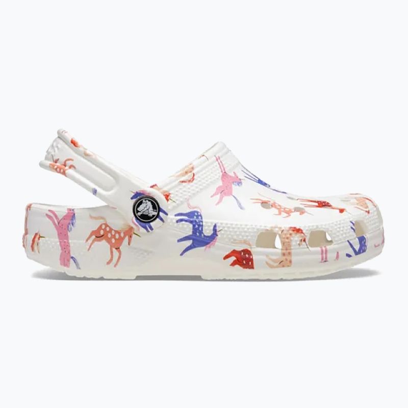 Crocs Classic Character Print Clog Gyerek egyszarvú flip-flopok 10