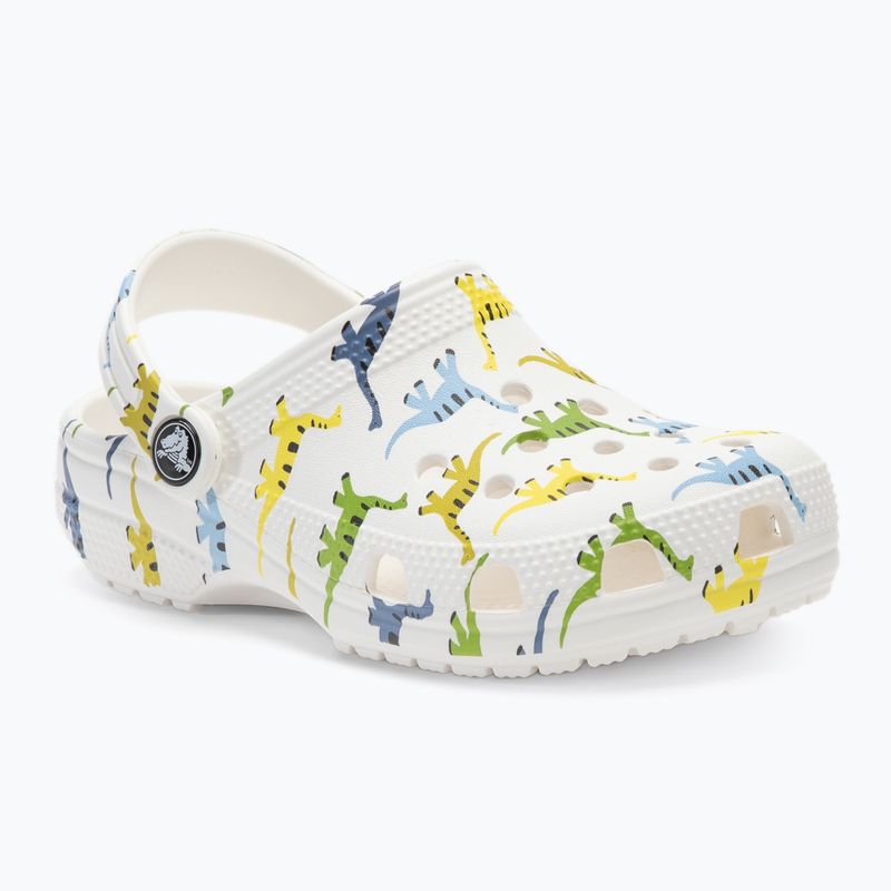 Crocs Classic Character Print Clog Gyermek dinoszaurusz flip-flopok 2