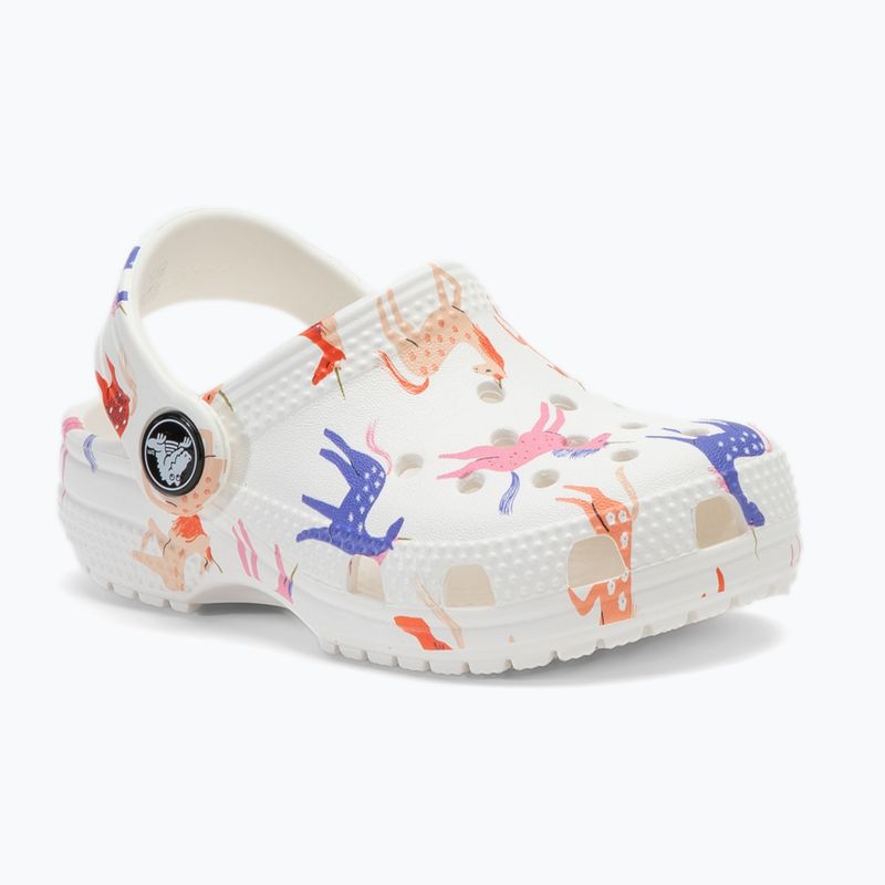 Crocs Classic Character Print Clog Kisgyermek egyszarvú flip-flopok 2