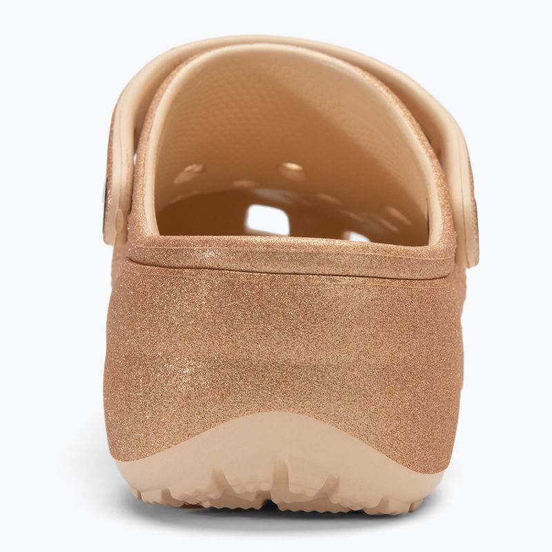 Crocs Classic Platform Glitter shitake női flip-flopok 7