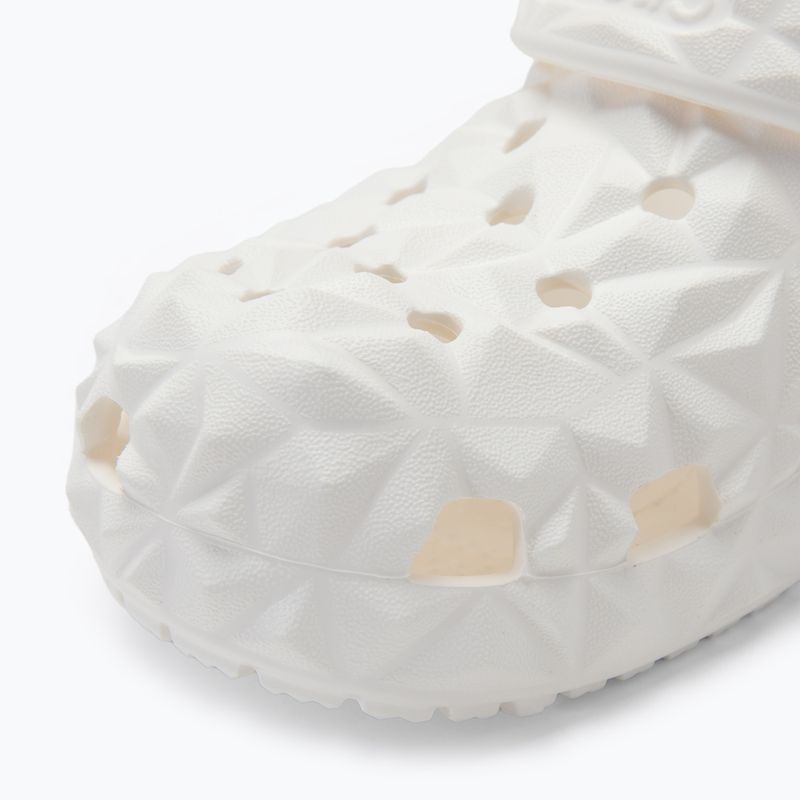 Crocs Classic Geometric Clog Gyerek flip-flop fehér 8