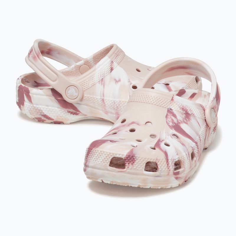 Papucs, gyerek Crocs Classic Marbled Clog Kids quartz/multi 14