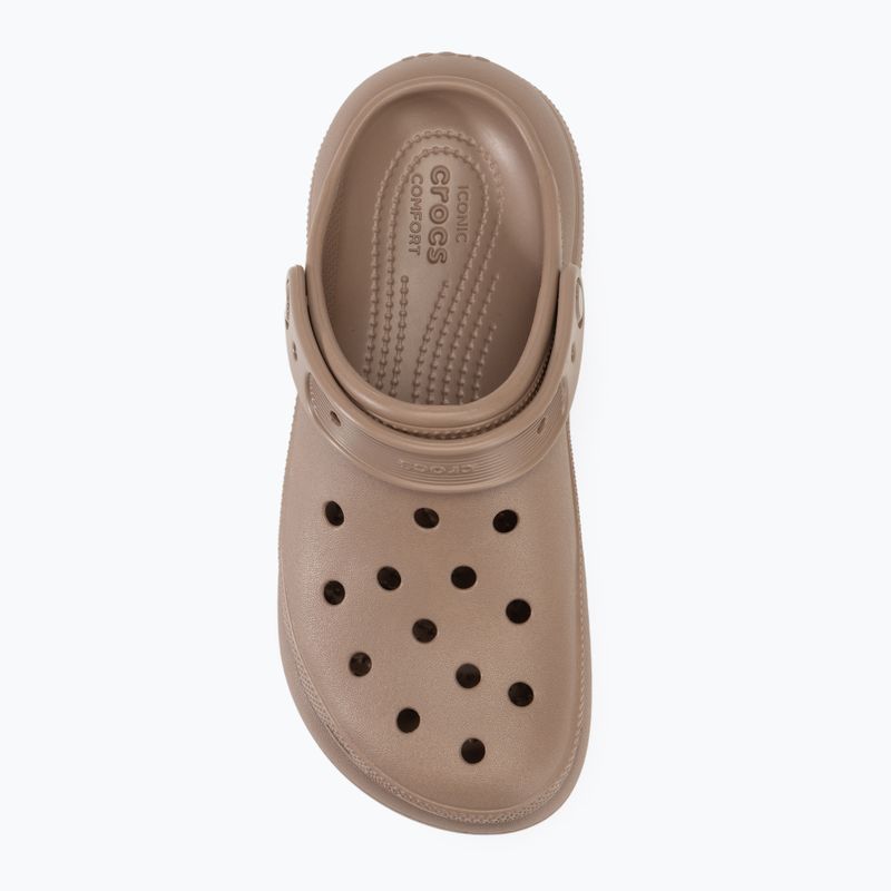 Crocs Classic Crush Clog flip-flopok latte 6