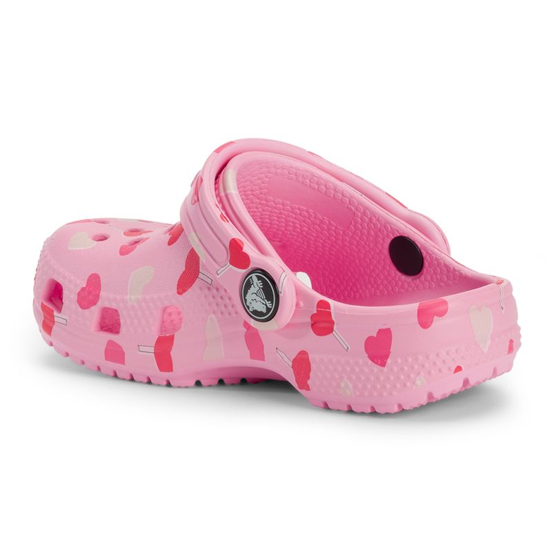 Crocs VDay Clog Kisgyermek flip flop flamingó 4