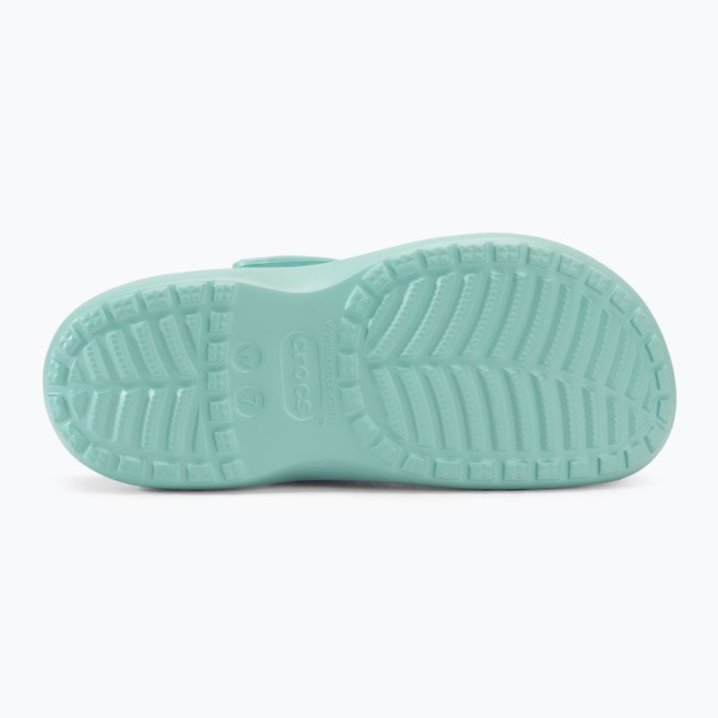 Crocs Baya Platform Clog tiszta víz flip-flopok 5