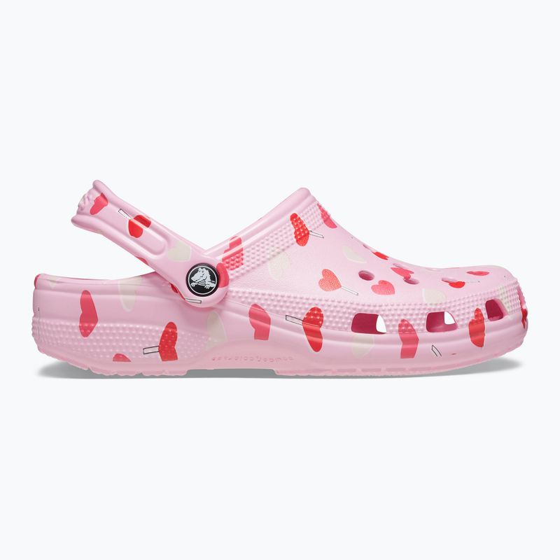 Papucsok Crocs Classic Valentines Day Clog flamingo 2