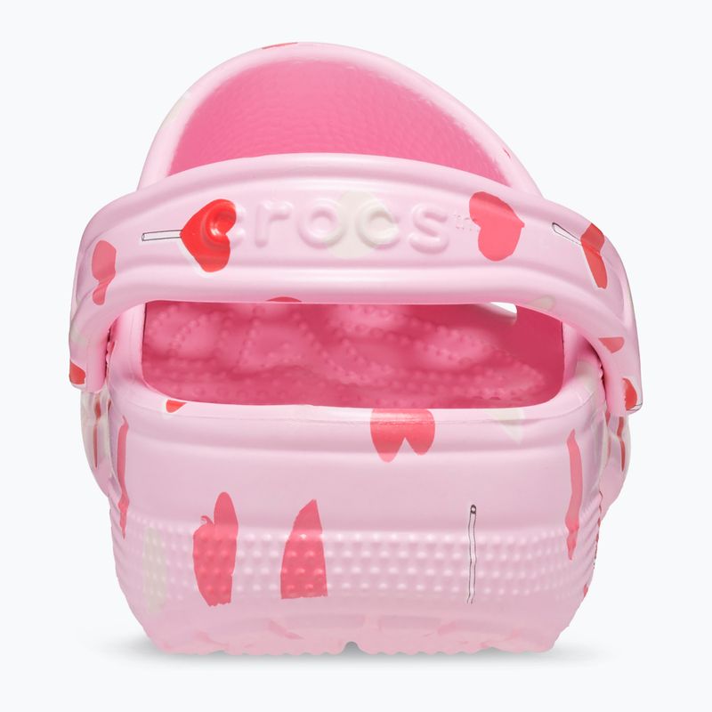 Papucsok Crocs Classic Valentines Day Clog flamingo 3