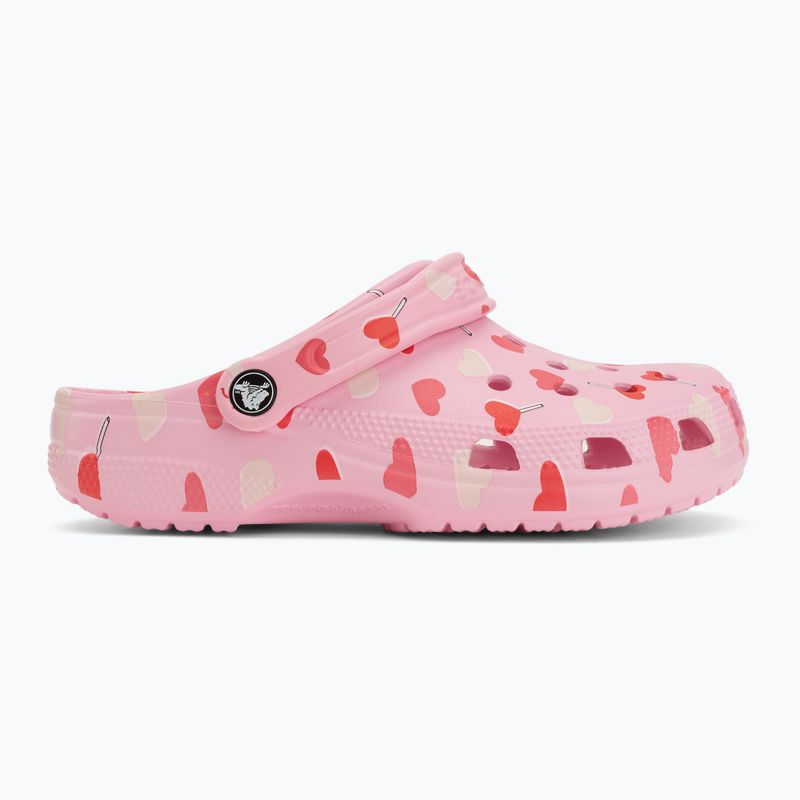 Papucsok Crocs Classic Valentines Day Clog flamingo 3