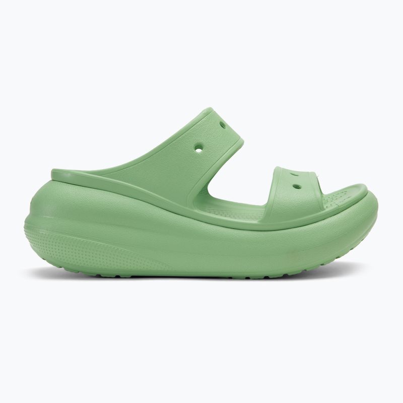 Női Crocs Classic Crush Sandal fair zöld flip-flopok 2