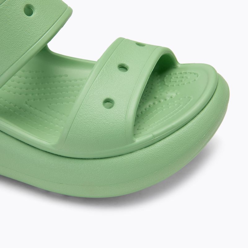 Női Crocs Classic Crush Sandal fair zöld flip-flopok 7