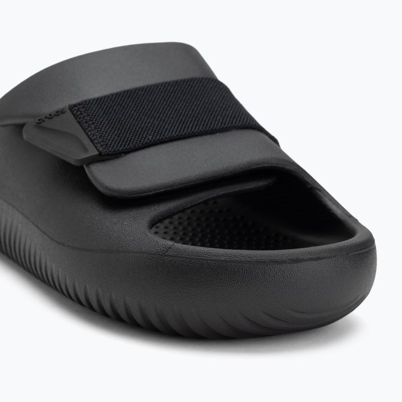 Crocs Mellow Luxe Recovery Slide flip-flop feketében 7
