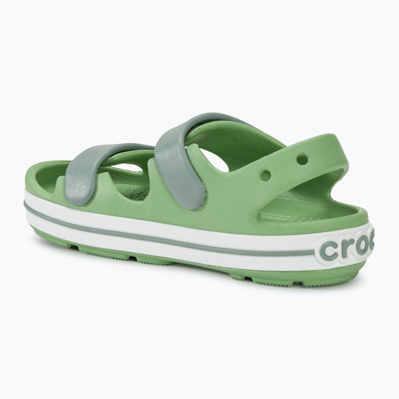 Gyerek szandál Crocs Crocband Cruiser Kids fair green/dusty green 3