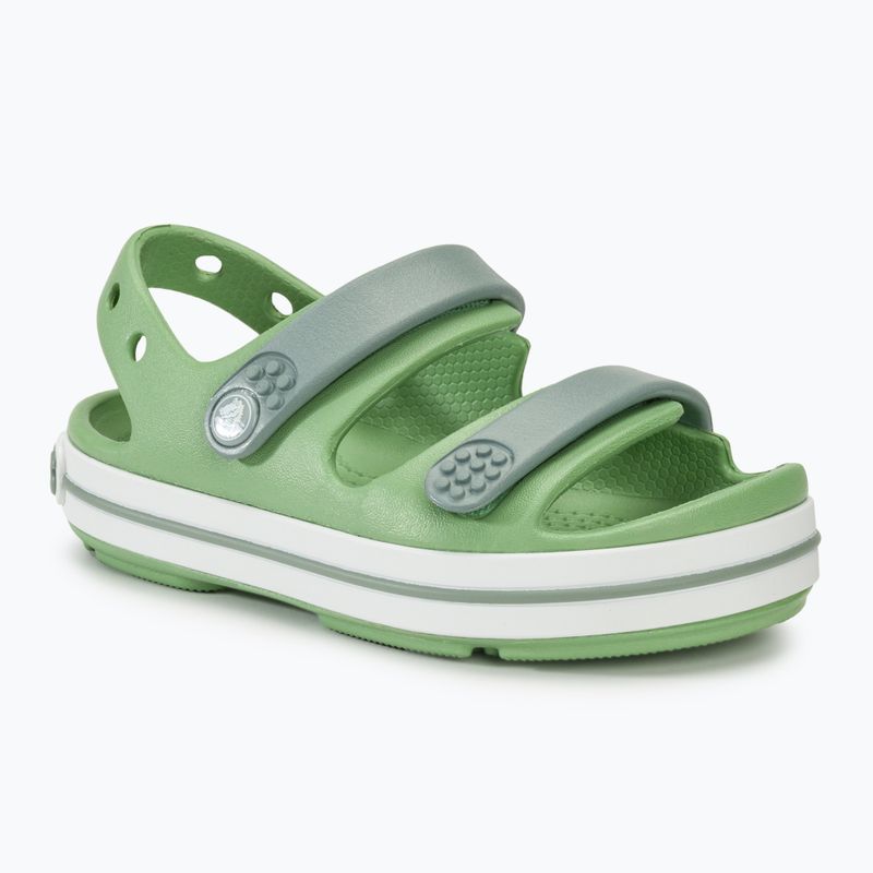 Gyerek szandál Crocs Crocband Cruiser Toddler fair green/dusty green