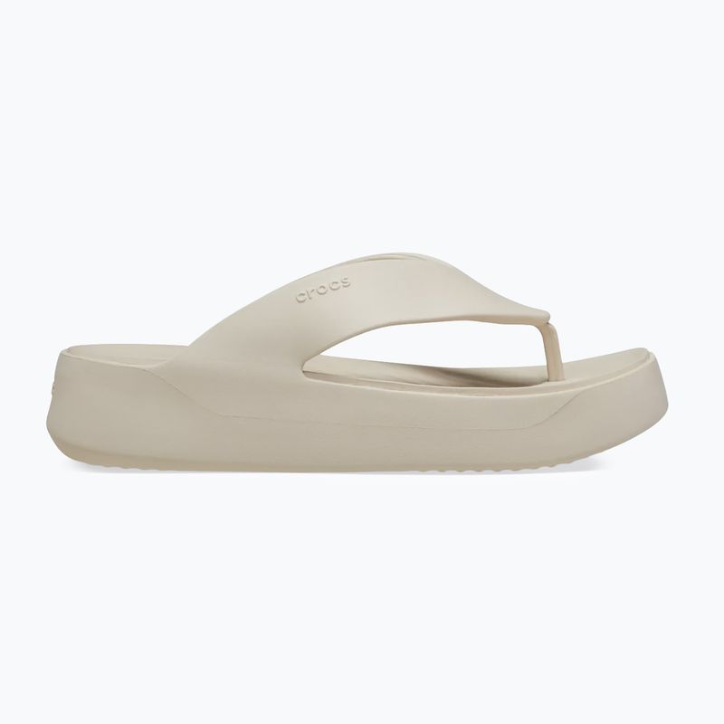 Női flip-flop papucsok Crocs Gateway Platform stucco 2