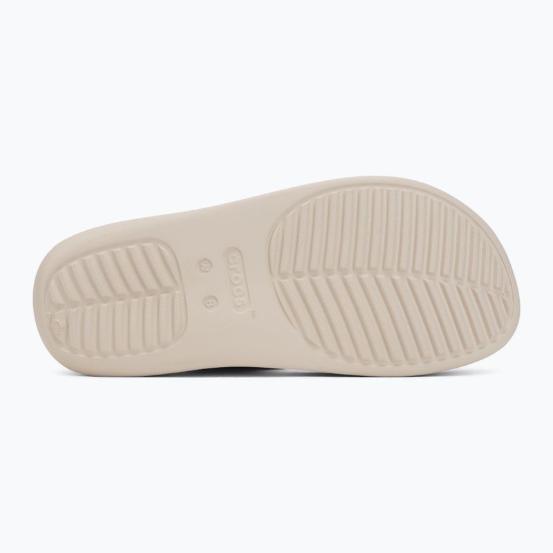 Női flip-flop papucsok Crocs Gateway Platform stucco 4