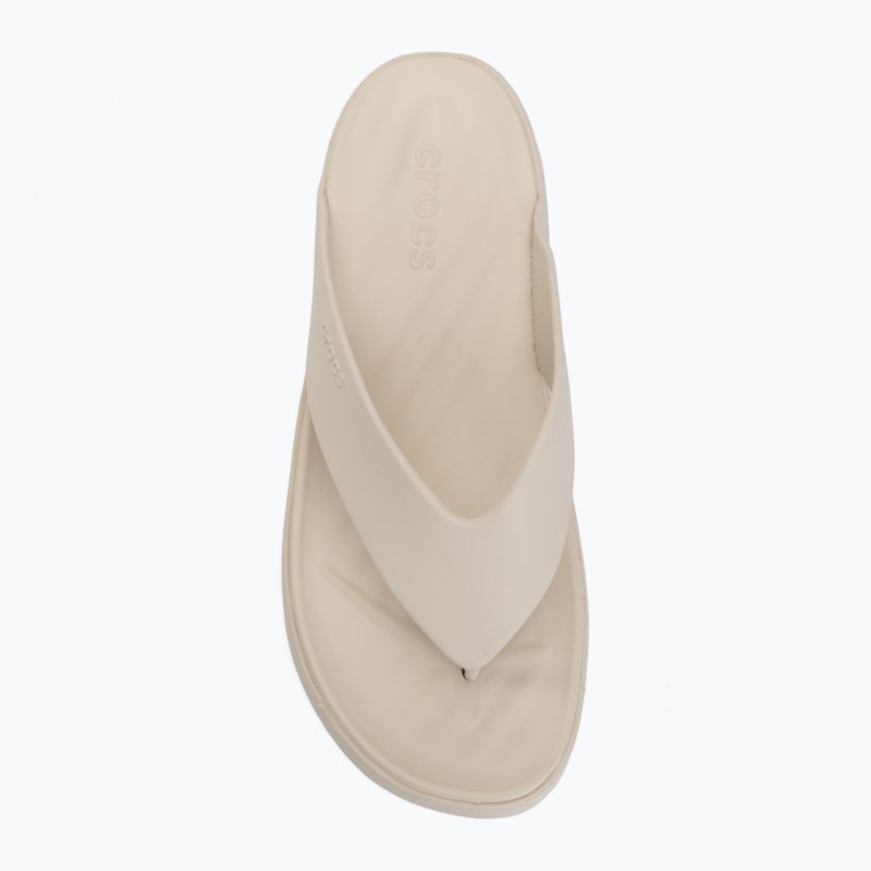 Női flip-flop papucsok Crocs Gateway Platform stucco 5