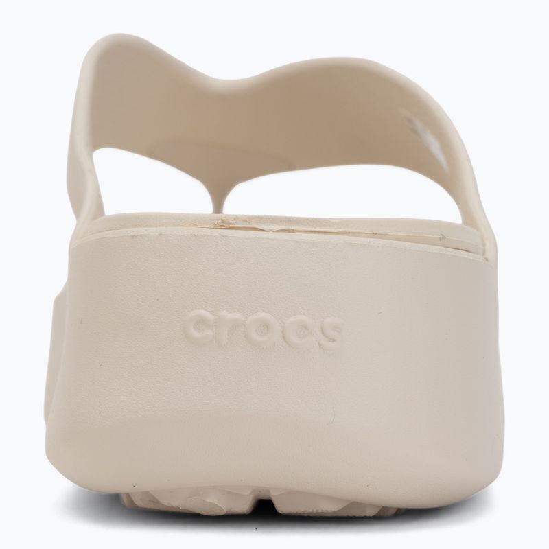 Női flip-flop papucsok Crocs Gateway Platform stucco 6