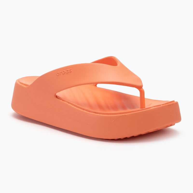 Női Crocs Gateway Platform flip flopok navy