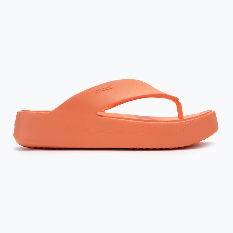 Női Crocs Gateway Platform flip flopok navy 2