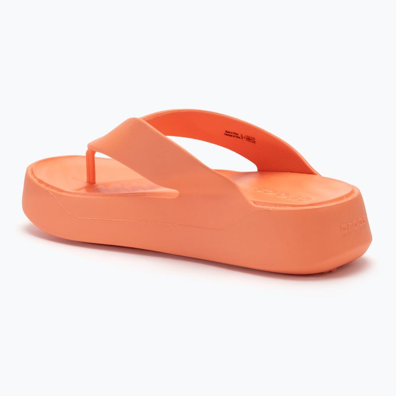 Női Crocs Gateway Platform flip flopok navy 3