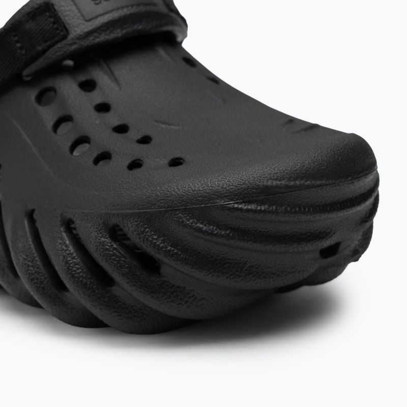 Crocs Echo Clog Gyerek flip-flop fekete 8