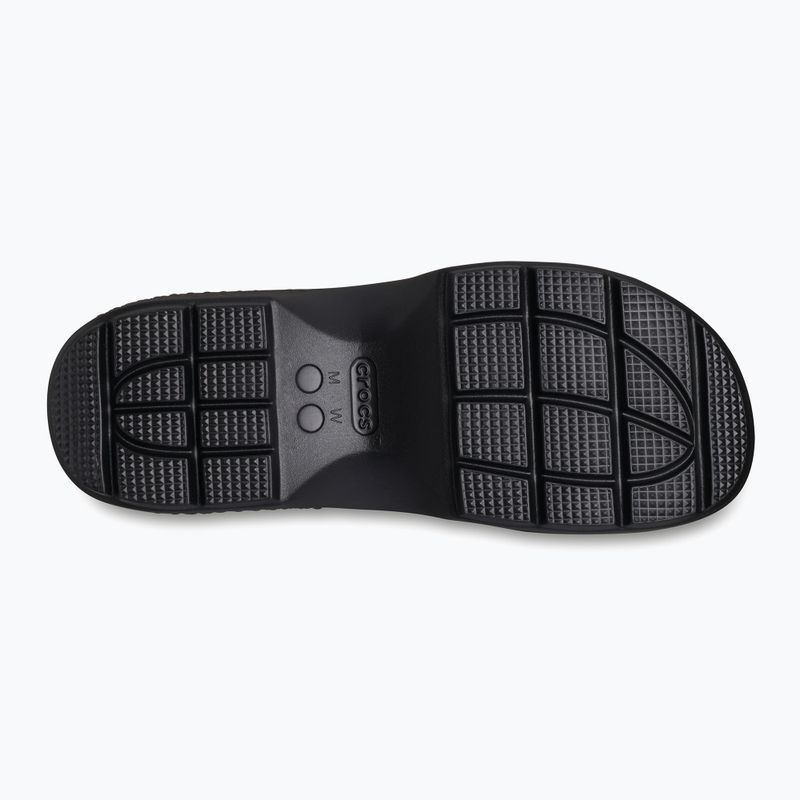 Női Crocs Stomp Fisherman szandál fekete 3