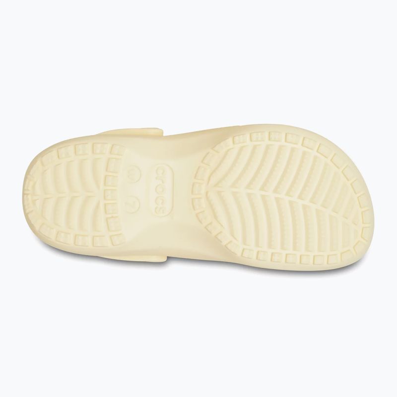 Női Crocs Classic Platform Clog vajkrém flip-flopok 2