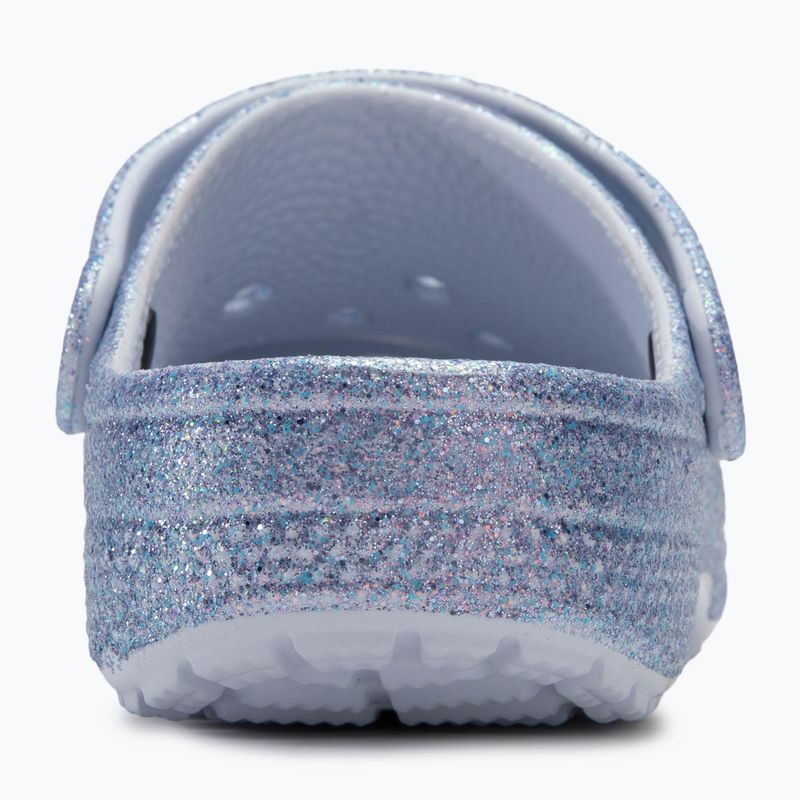 Crocs Classic Glitter Clog Gyermek fagyott csillámos flip-flopok 7