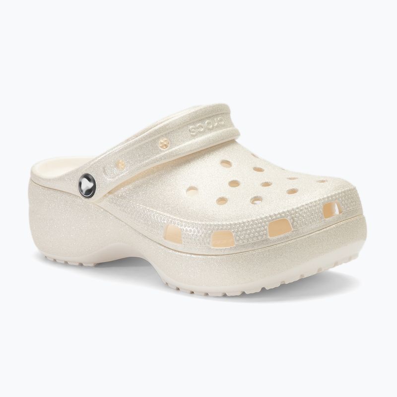 Női Crocs Classic Platform Glitter kréta flip-flopok