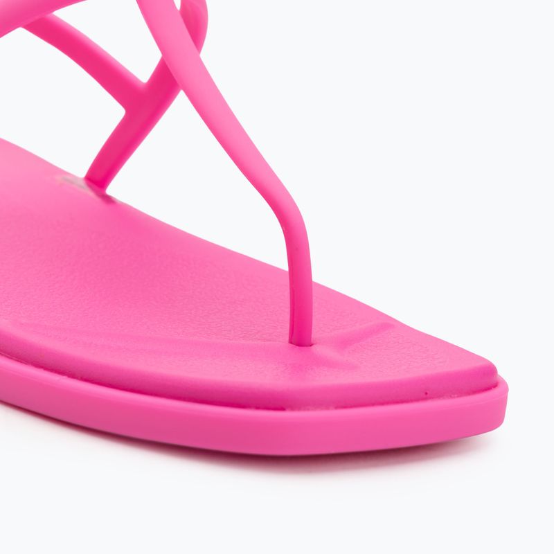 Női szandál Crocs Miami Thong Flip rózsaszín zúzás 7