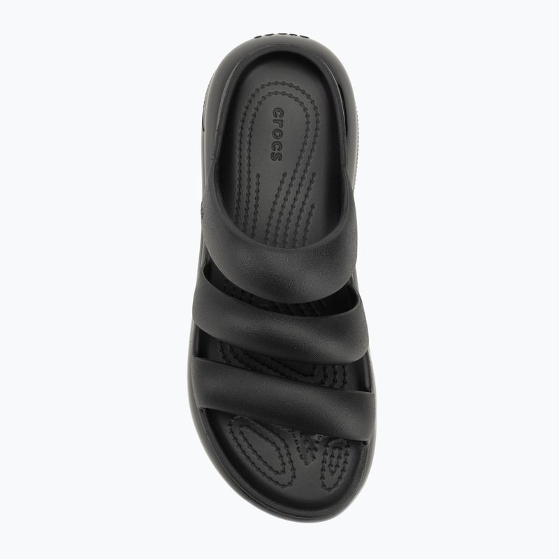 Crocs Mega Crush Triple Strap flip-flop fekete 5