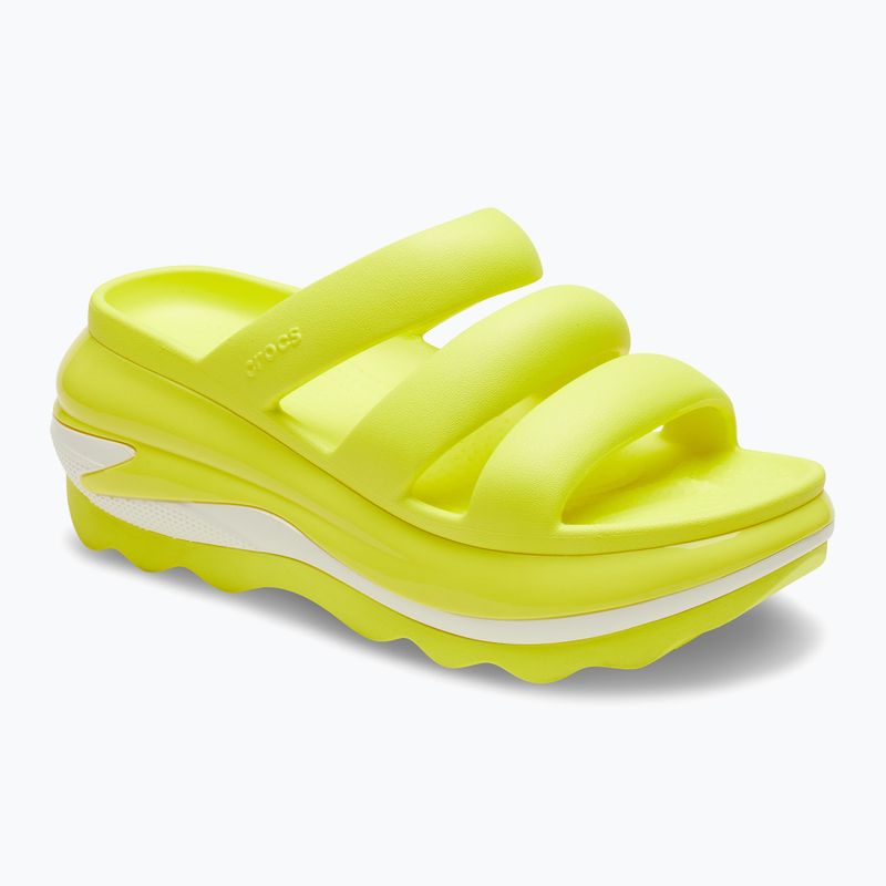 Női Crocs Mega Crush Triple Strap flip-flopok savanyúság 8