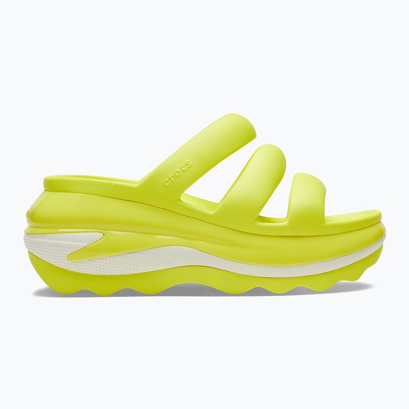 Női Crocs Mega Crush Triple Strap flip-flopok savanyúság 9