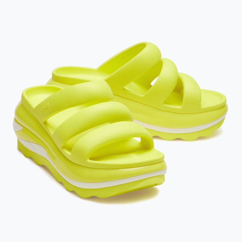 Női Crocs Mega Crush Triple Strap flip-flopok savanyúság 13
