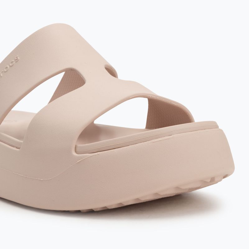 Crocs Gateway Platform H-Strap kvarc női flip-flopok 7