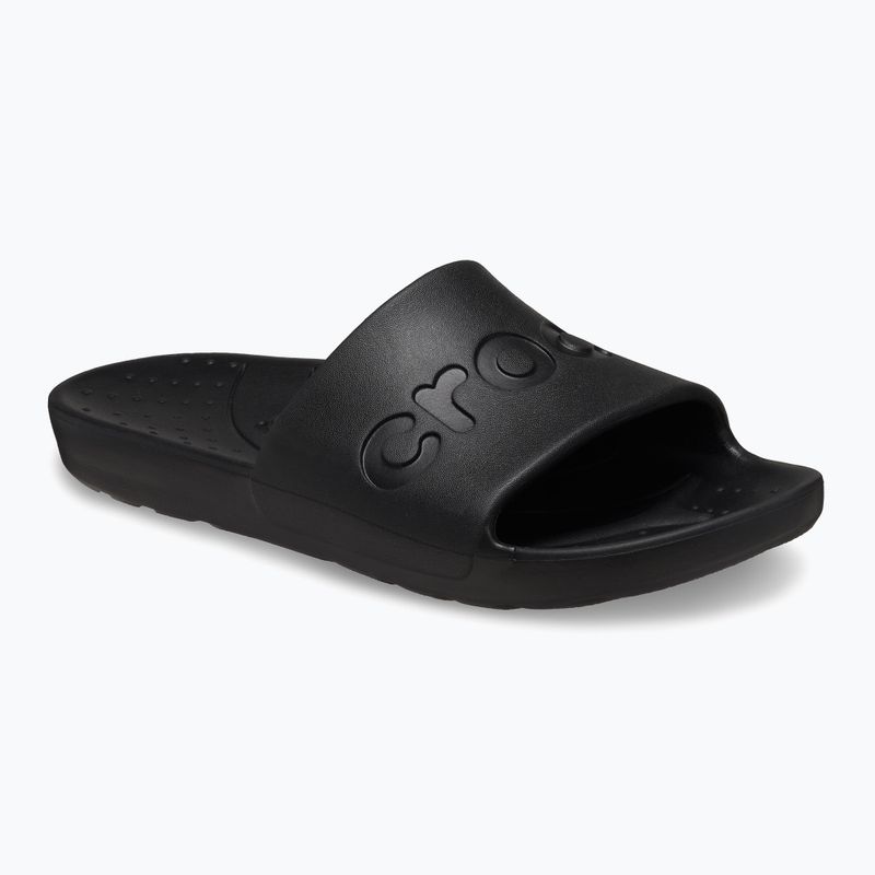 Crocs Slide fekete flip-flopok